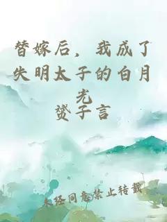 替嫁后，我成了失明太子的白月光