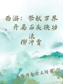 西游:祭献万界,开局石头换功法小说封面 西游:祭献万界,开局石头换功法