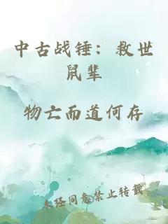 中古战锤:救世鼠辈小说封面 中古战锤:救世鼠辈