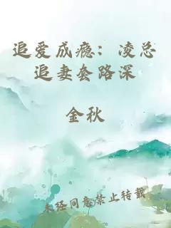 追爱成瘾：凌总追妻套路深