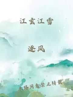 江玄江雪