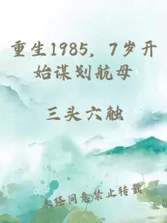 重生1985，7岁开始谋划航母